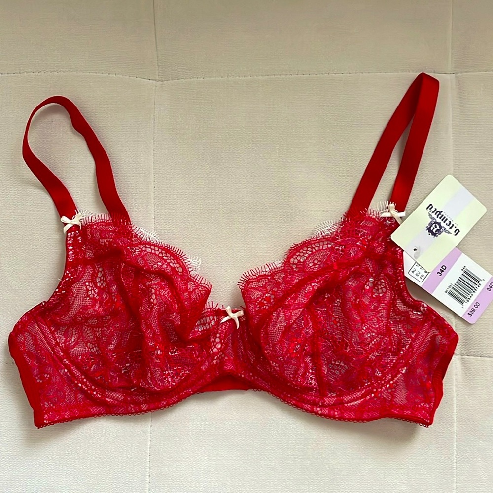 Red bra